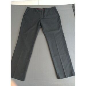Alberto Cardinali Dress Pants Men W38 L32 Black Business Designer Work